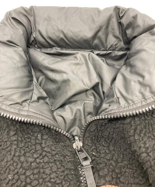 COACH（コーチ）COACH (コーチ) リバーシブル シェルパ シグネチャー ダウン ジャケット ベージュ×ブラック サイズ:なしの古着・服飾アイテム