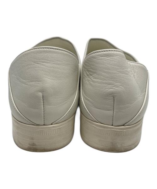 TRAVELSHOES（トラベルシューズ）TRAVELSHOES (トラベルシューズ) メダリオンドクターシューズ ホワイト サイズ:23.5㎝の古着・服飾アイテム