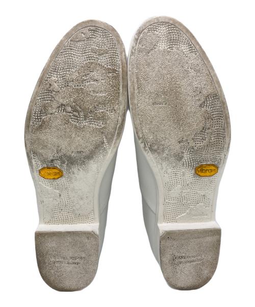 TRAVELSHOES（トラベルシューズ）TRAVELSHOES (トラベルシューズ) メダリオンドクターシューズ ホワイト サイズ:23.5㎝の古着・服飾アイテム