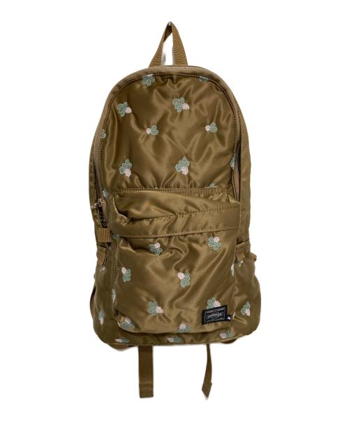 PORTER（ポーター）PORTER (ポーター) mina perhonen (ミナ ペルホネン) ライトベリー デイパック ベージュ サイズ:なしの古着・服飾アイテム