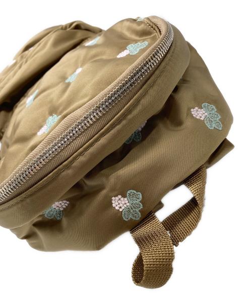 PORTER（ポーター）PORTER (ポーター) mina perhonen (ミナ ペルホネン) ライトベリー デイパック ベージュ サイズ:なしの古着・服飾アイテム