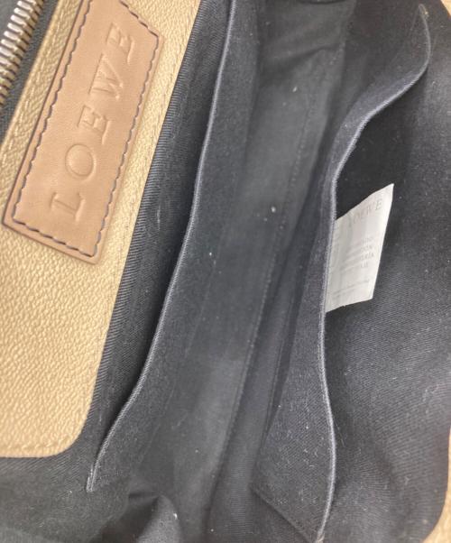 LOEWE（ロエベ）LOEWE (ロエベ) アナグラムショルダーバッグ ベージュの古着・服飾アイテム