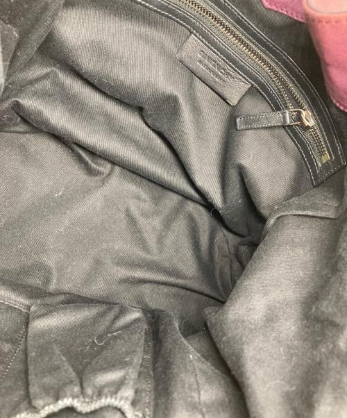 GIVENCHY（ジバンシィ）GIVENCHY (ジバンシィ) サイドジップレザーワンショルダーバッグ パープルの古着・服飾アイテム