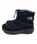 THE NORTH FACE (ザ ノース フェイス) ヌプシ ブーティー ウォータープルーフ ロゴ ショートブーツ ブラック サイズ:23㎝：6000円