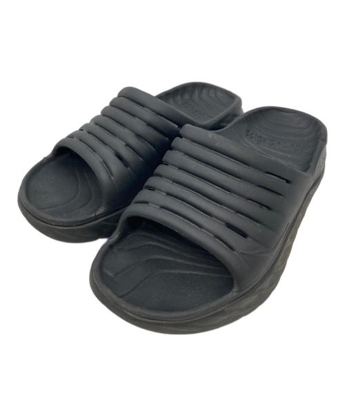 HOKAONEONE（ホカオネオネ）HOKAONEONE (ホカオネオネ) オラ リカバリースライド ブラック サイズ:W7の古着・服飾アイテム