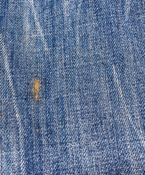 EVISU（エヴィス）EVISU (エヴィス) 黄カモメプリントデニムパンツ インディゴ サイズ:44の古着・服飾アイテム