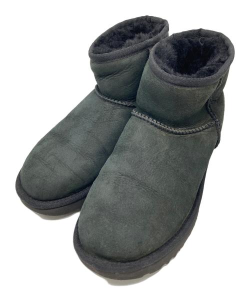 UGG（アグ）UGG (アグ) クラシックミニ ムートンブーツ ブラック サイズ:UK4.5の古着・服飾アイテム