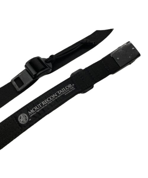 mout recon tailor（マウトリーコンテーラー）mout recon tailor (マウトリーコンテーラー) ITW MQRB シングルリガーベルト ブラックの古着・服飾アイテム
