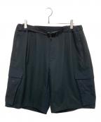 PRODUCT LAB.×EL LAB.プロダクトラボ×）の古着「ファンクショナルカーゴポケットショーツ」｜ブラック
