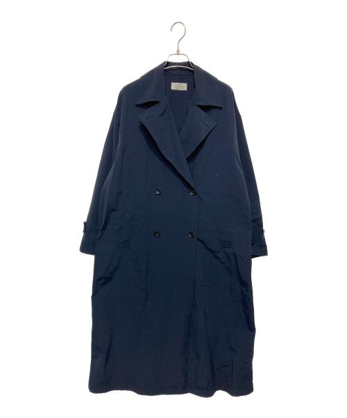 JOURNAL STANDARD relume（ジャーナルスタンダード レリューム）JOURNAL STANDARD relume (ジャーナルスタンダード レリューム) コットンナイロンライトトレンチコート ネイビー サイズ:38の古着・服飾アイテム