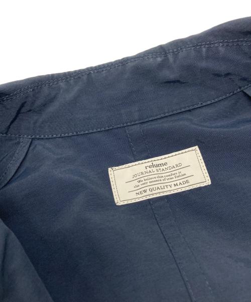 JOURNAL STANDARD relume（ジャーナルスタンダード レリューム）JOURNAL STANDARD relume (ジャーナルスタンダード レリューム) コットンナイロンライトトレンチコート ネイビー サイズ:38の古着・服飾アイテム