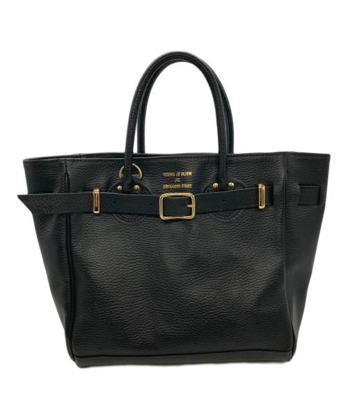 YOUNG & OLSEN The DRYGOODS STORE（ヤングアンドオルセン ザ ドライグッズストア）YOUNG & OLSEN The DRYGOODS STORE (ヤングアンドオルセン ザ ドライグッズストア) FRAMeWORK (フレームワーク) ベルトバッグ ブラックの古着・服飾アイテム