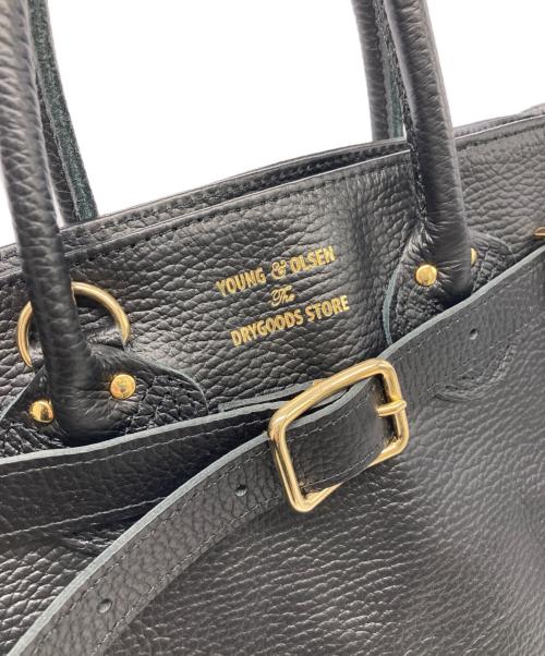 YOUNG & OLSEN The DRYGOODS STORE（ヤングアンドオルセン ザ ドライグッズストア）YOUNG & OLSEN The DRYGOODS STORE (ヤングアンドオルセン ザ ドライグッズストア) FRAMeWORK (フレームワーク) ベルトバッグ ブラックの古着・服飾アイテム