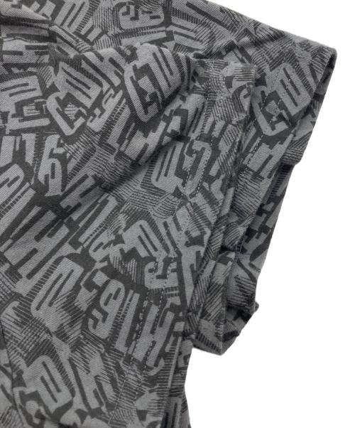 DIOR HOMME（ディオール オム）DIOR HOMME (ディオール オム) 英字総柄プリントTシャツ グレー サイズ:Ｓの古着・服飾アイテム