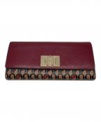 FURLAフルラ）の古着「1927 コンチネンタル ウォレット」｜レッド