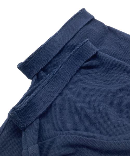 maison kitsune（メゾンキツネ）MAISON KITSUNE (メゾンキツネ) トリコロール フォックスパッチポロシャツ ネイビー サイズ:Ｓの古着・服飾アイテム