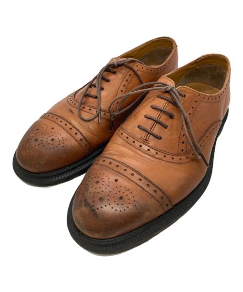 Dr.Martens（ドクターマーチン）Dr.Martens (ドクターマーチン) モーリス ブローグシューズ ブラウン サイズ:UK7の古着・服飾アイテム