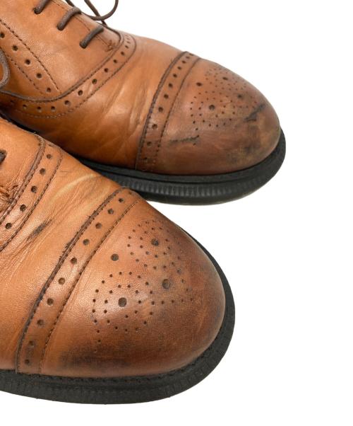Dr.Martens（ドクターマーチン）Dr.Martens (ドクターマーチン) モーリス ブローグシューズ ブラウン サイズ:UK7の古着・服飾アイテム