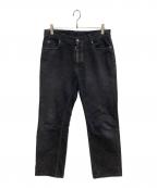 Maison Margielaメゾンマルジェラ）の古着「ステレオタイプ レギュラーフィットジーンズ」｜ブラック
