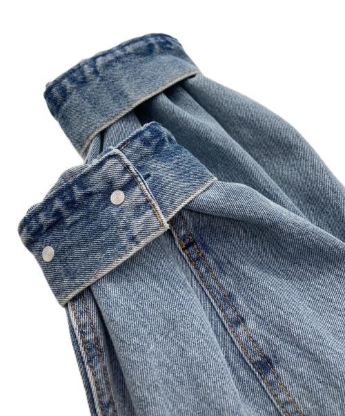 ARPEGE STORY（アルページュストーリー）Arpege story (アルページュストーリー) オーバースリーブGジャン ブルー サイズ:2の古着・服飾アイテム