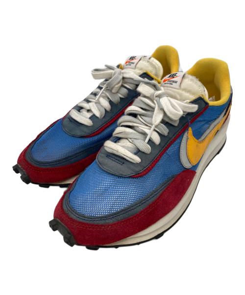 NIKE（ナイキ）NIKE (ナイキ) sacai (サカイ) LD ワッフル レッド×ブルー サイズ:US9/UK8/EU42.5の古着・服飾アイテム