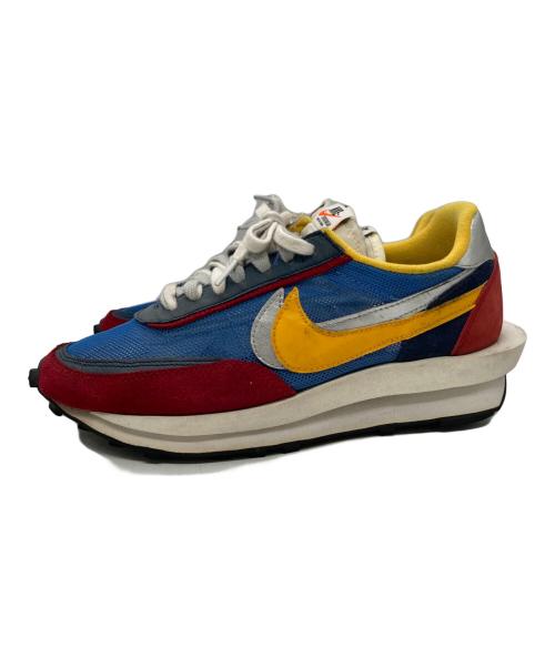 NIKE（ナイキ）NIKE (ナイキ) sacai (サカイ) LD ワッフル レッド×ブルー サイズ:US9/UK8/EU42.5の古着・服飾アイテム