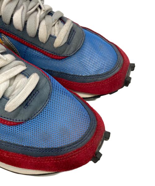 NIKE（ナイキ）NIKE (ナイキ) sacai (サカイ) LD ワッフル レッド×ブルー サイズ:US9/UK8/EU42.5の古着・服飾アイテム
