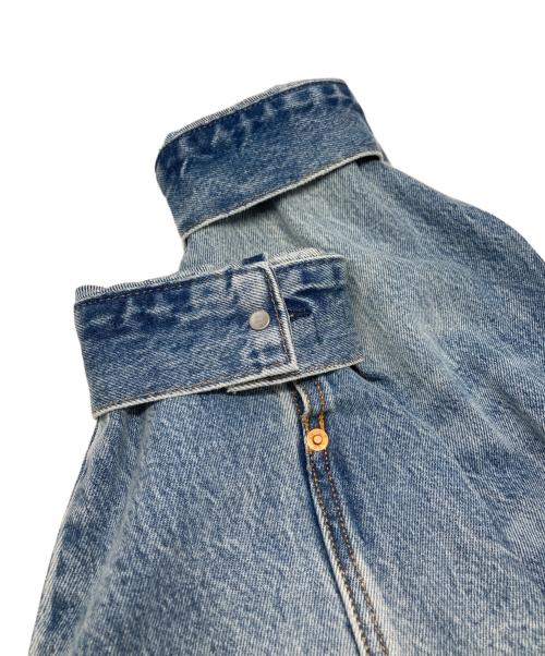 LEVI'S（リーバイス）LEVI'S (リーバイス) NIKE (ナイキ) デニムトラッカージャケット ブルー サイズ:XLの古着・服飾アイテム