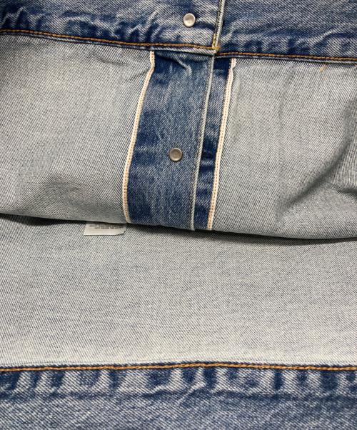 LEVI'S（リーバイス）LEVI'S (リーバイス) NIKE (ナイキ) デニムトラッカージャケット ブルー サイズ:XLの古着・服飾アイテム