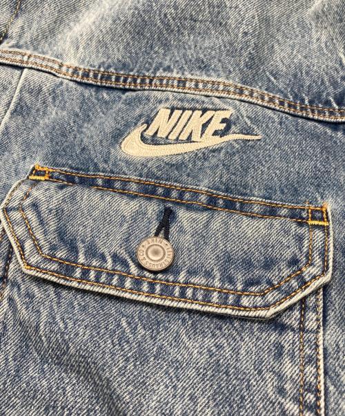 LEVI'S（リーバイス）LEVI'S (リーバイス) NIKE (ナイキ) デニムトラッカージャケット ブルー サイズ:XLの古着・服飾アイテム