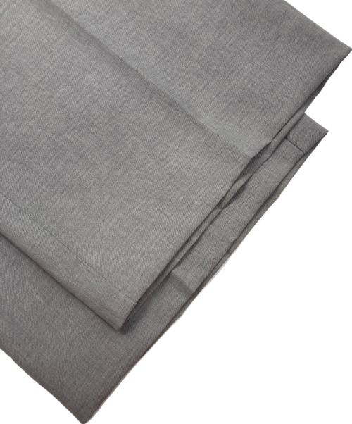 NOLLEY'S（ノーリーズ）NOLLEY'S (ノーリース) ウォッシャブル愛されイージータックワイドパンツ グレー サイズ:38の古着・服飾アイテム