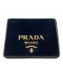 PRADA（プラダ）の古着「2つ折り財布」｜ブラック