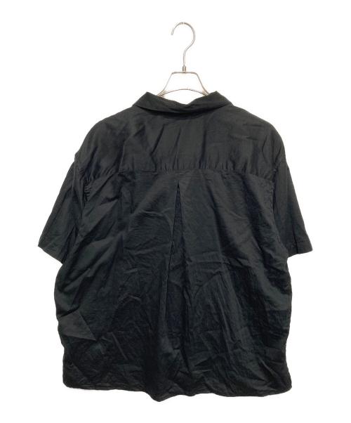 UNTRACE（アントレース）UNTRACE (アントレース) オープンカラーシャツ ブラック サイズ:1の古着・服飾アイテム