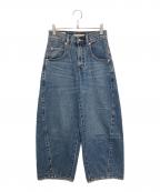 LEVI'S PReMIUMリーバイス プレミアム）の古着「別注スーパーバギーバレルデニムパンツ」｜インディゴ