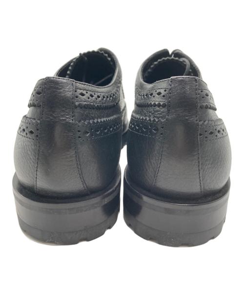 JIMMY CHOO（ジミーチュウ）JIMMY CHOO (ジミーチュウ) ダービーシューズ ブラック サイズ:43の古着・服飾アイテム