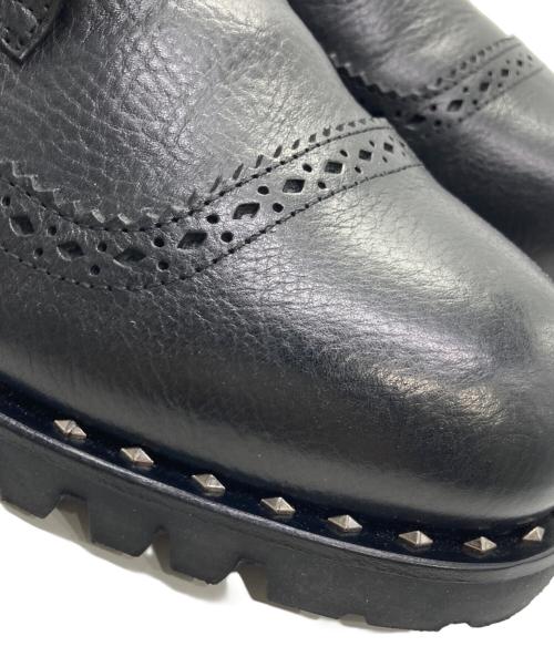 JIMMY CHOO（ジミーチュウ）JIMMY CHOO (ジミーチュウ) ダービーシューズ ブラック サイズ:43の古着・服飾アイテム