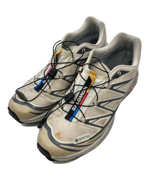 SALOMON（サロモン）SALOMON (サロモン) XT-6 GORE-TEX ベージュ サイズ:27.5㎝の古着・服飾アイテム