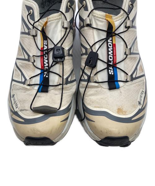 SALOMON（サロモン）SALOMON (サロモン) XT-6 GORE-TEX ベージュ サイズ:27.5㎝の古着・服飾アイテム