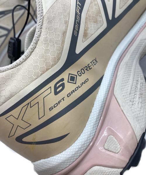 SALOMON（サロモン）SALOMON (サロモン) XT-6 GORE-TEX ベージュ サイズ:27.5㎝の古着・服飾アイテム