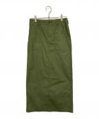 JOURNAL STANDARD relumeジャーナルスタンダード レリューム）の古着「ベイカースカート」｜カーキ