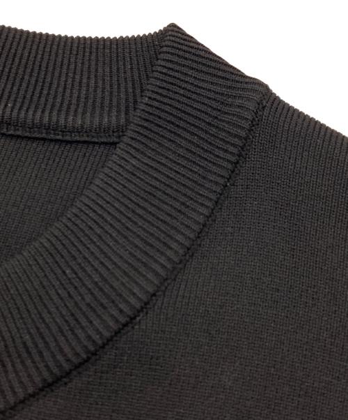 Spick and Span（スピックアンドスパン）Spick and Span (スピックアンドスパン) ウォッシャブクルーネックカーディガン ブラック サイズ:FREEの古着・服飾アイテム