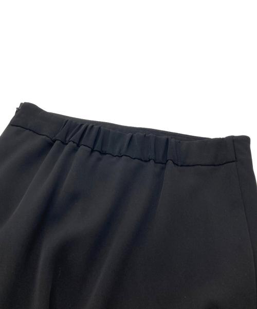 NOLLEY'S sophi（ノーリーズソフィー）NOLLEY'S sophi (ノーリーズソフィー) ウォッシャブルマットサテンナロースカート ブラック サイズ:40の古着・服飾アイテム