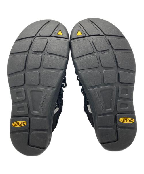 KEEN（キーン）KEEN (キーン) ユニーク サンダル ブラック サイズ:23.5㎝の古着・服飾アイテム