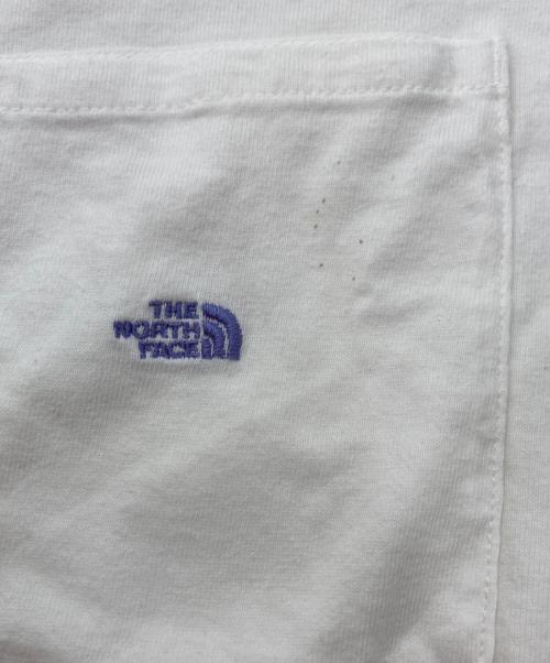 THE NORTHFACE PURPLELABEL（ザ・ノースフェイス パープルレーベル）THE NORTHFACE PURPLELABEL (ザ・ノースフェイス パープルレーベル) ポケットTシャツ ホワイト サイズ:Lの古着・服飾アイテム