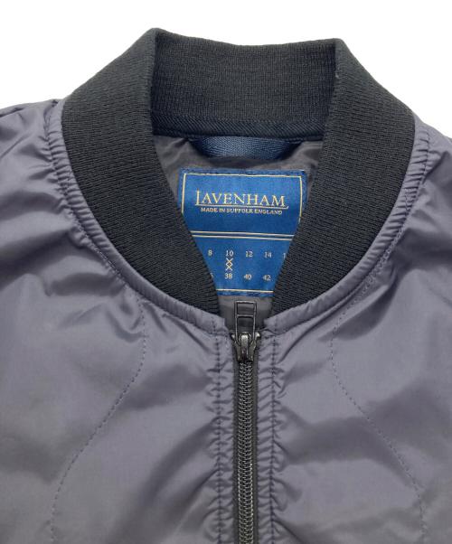 LAVENHAM（ラベンハム）LAVENHAM (ラベンハム) ラブンスター ボンバージャケット ネイビー サイズ:10の古着・服飾アイテム