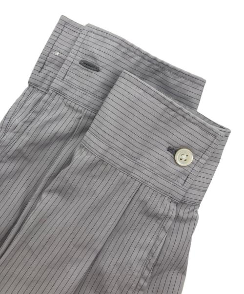 TOMORROW LAND（トゥモローランド）TOMORROW LAND (トゥモローランド) ペーパーポプリン オーバーシャツ グレー サイズ:Sの古着・服飾アイテム