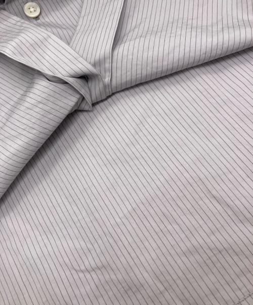 TOMORROW LAND（トゥモローランド）TOMORROW LAND (トゥモローランド) ペーパーポプリン オーバーシャツ グレー サイズ:Sの古着・服飾アイテム