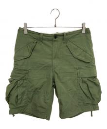 POLO RALPH LAUREN（ポロ・ラルフローレン）の古着「リップストップカーゴショーツ」｜オリーブ
