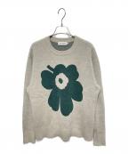 marimekkoマリメッコ）の古着「ウニッコ ニット セーター」｜ベージュ