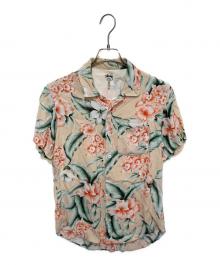 stussy（ステューシー）の古着「アロハシャツ」｜ピンク